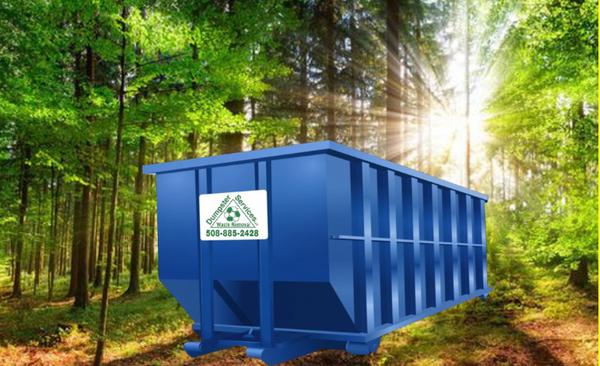 Big Blue Dumpster Rental in Auburn, Massachusetts